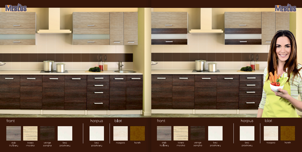 Katalog mebli kuchnnych 2013 / 2014 strony 6 - 7